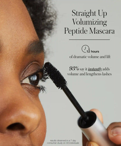 Straight Up™ Volumizing Peptide Mascara
